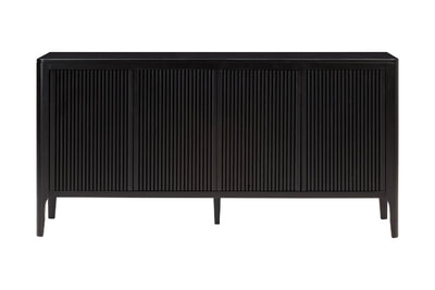 Aria Contemporary Ribbed Oak Sideboard 160cm