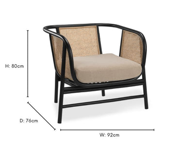 Björn Rattan Accent Chair