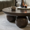 Terre Sculpted Contemporary Coffee Table