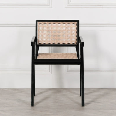 Cane dining armchair deals
