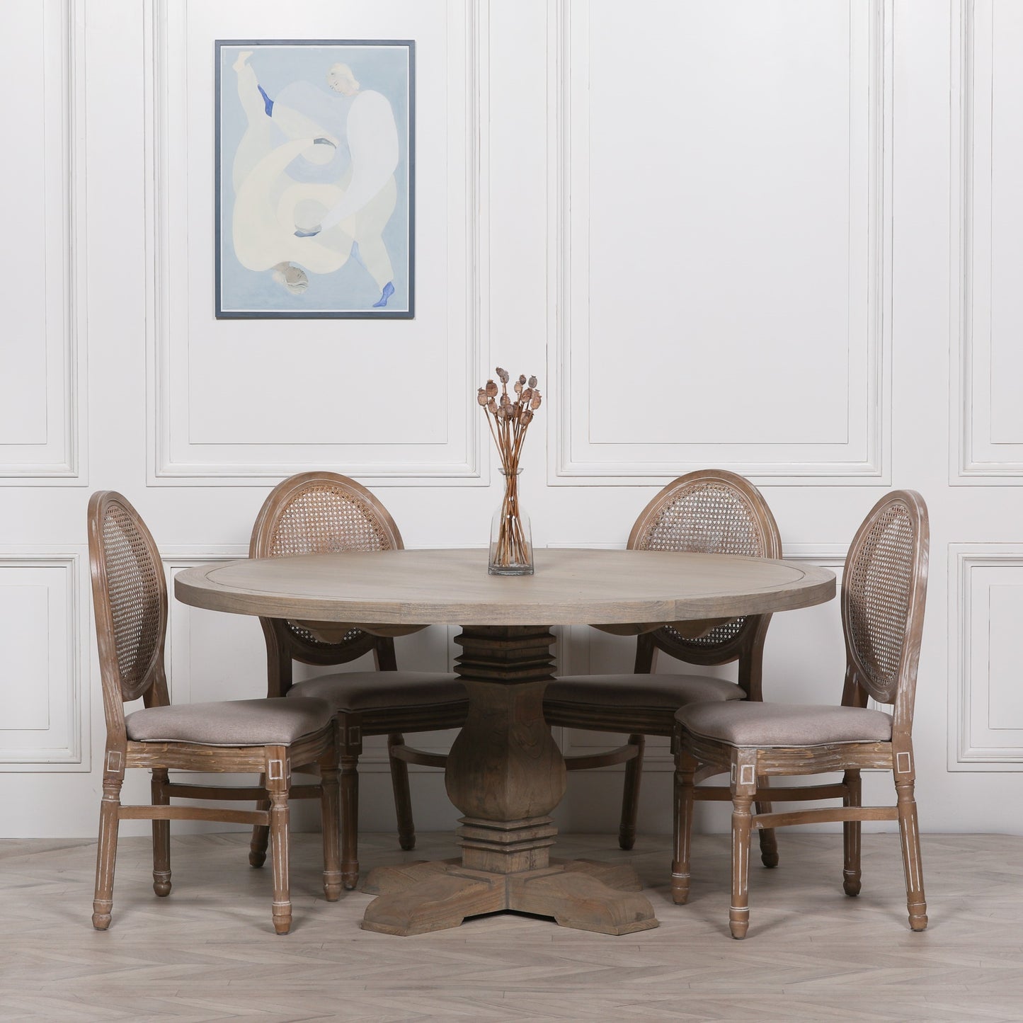 Pura Interiors Velma Round Dining Table | 152cm
