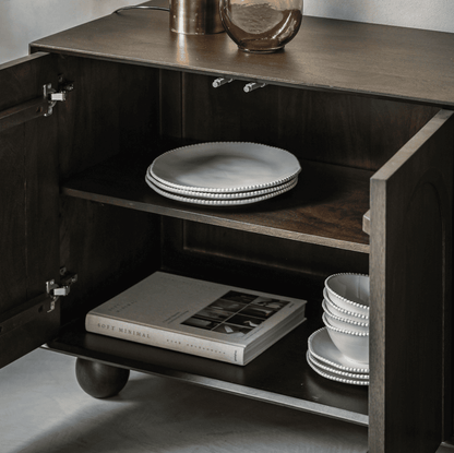 Arched 4-Door Sideboard 166cm