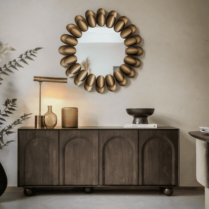 Arched 4-Door Sideboard 166cm