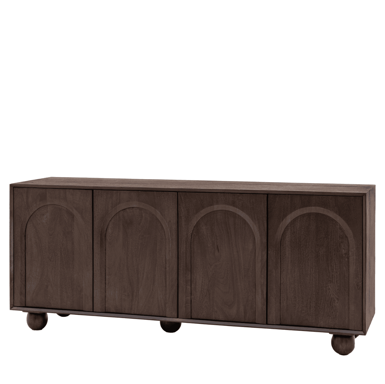 Arched 4-Door Sideboard 166cm
