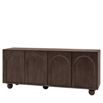 Arched 4-Door Sideboard 166cm