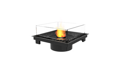 Square 22 Built-in Bioethanol Fire Pit Insert
