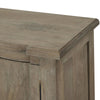 Rustic 4-Door Bleached Wood Large Sideboard 200cm