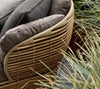 Cane-Line Basket Outdoor 2 Seat Sofa with Quick Dry Cushions