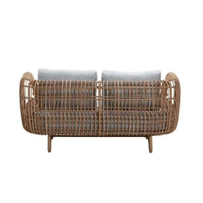 Cane-Line Nest 2 Seat Outdoor Sofa with Quick Dry Cushions - Salty Casa