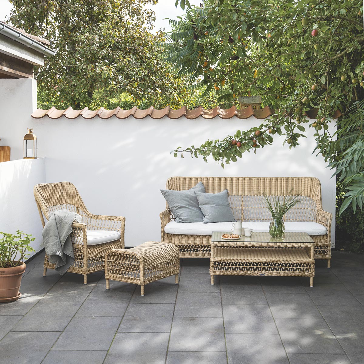 Sika-Design Exterior | Georgia Garden Dawn 3 Seat Outdoor Sofa