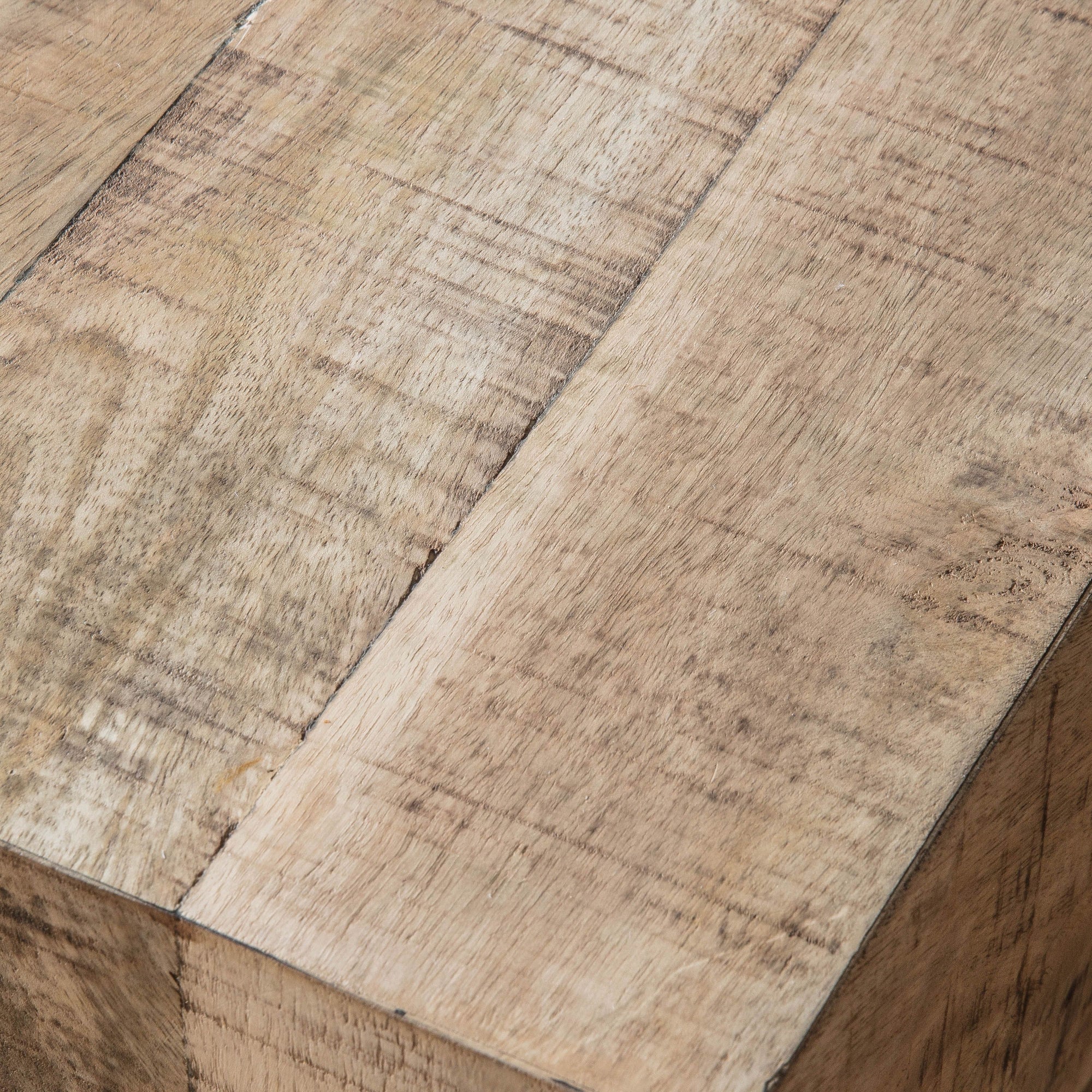 Coffee table block wood discount