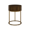 Hampton Round Wooden Bedside Table