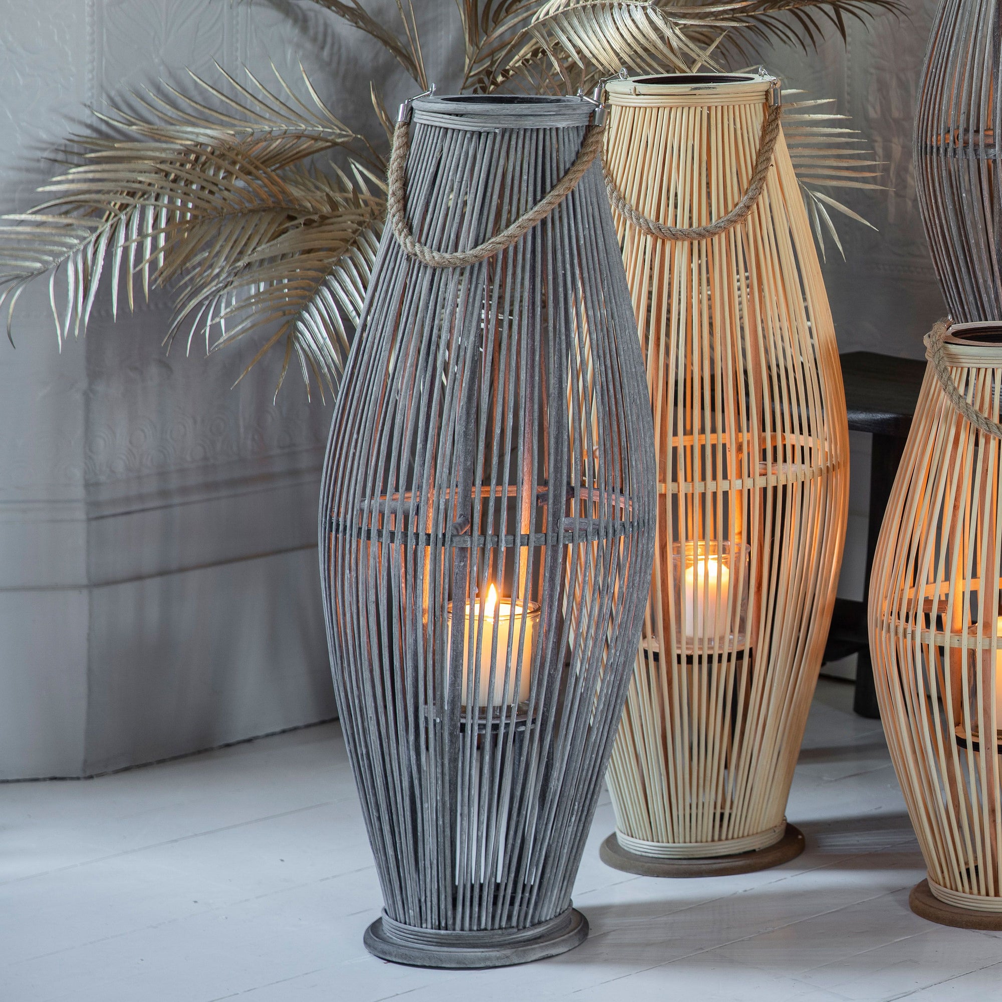 Wicker lantern shop