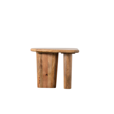 Beckett Chunky Legs Mango Wood End Table