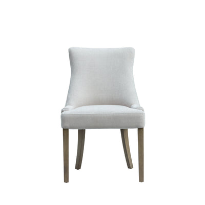 Blockley Chenille Dining Chair | Cream