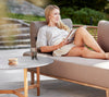 Cane-Line Sense 3-Seater Outdoor Sofa with Quick Dry Cushions