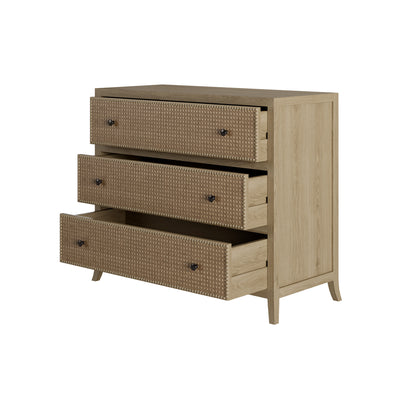 Rustic Witley Chest of Drawers | Grey Aged Oak
