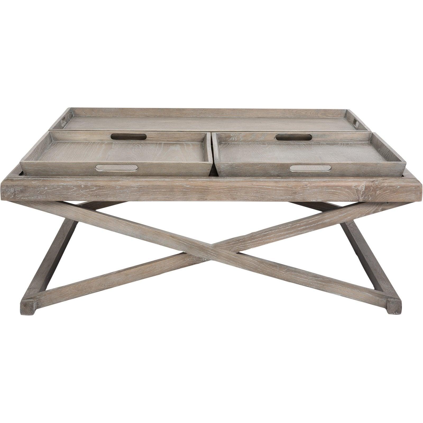 DI Designs Bentley Coffee Table | Grey Aged Oak