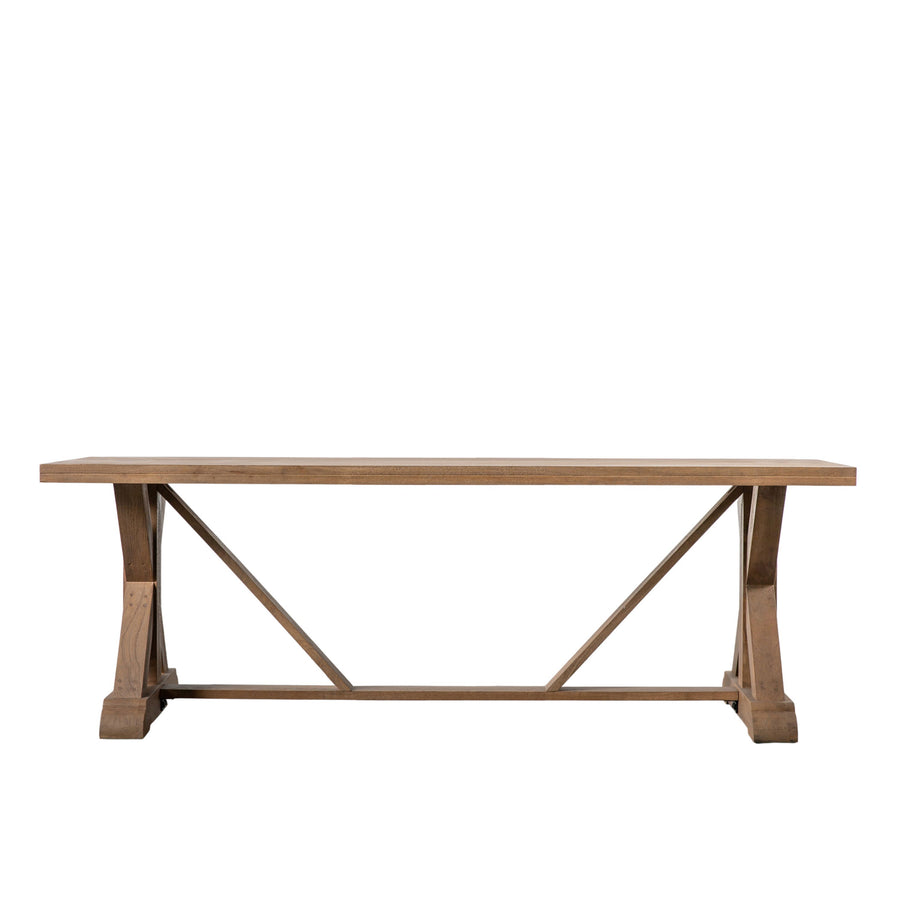 Calico Farmhouse Solid Wood Dining Table | Rectangular
