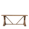 Calico Farmhouse Solid Wood Dining Table | Rectangular