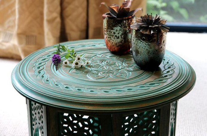 Indian mango online wood coffee table