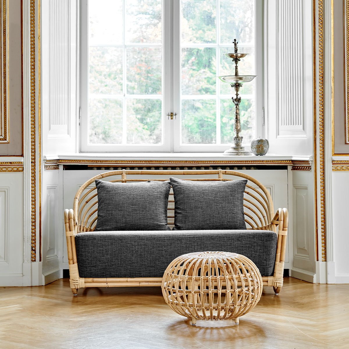 Sika-Design Charlottenborg 2-Seater Rattan Sofa | Natural