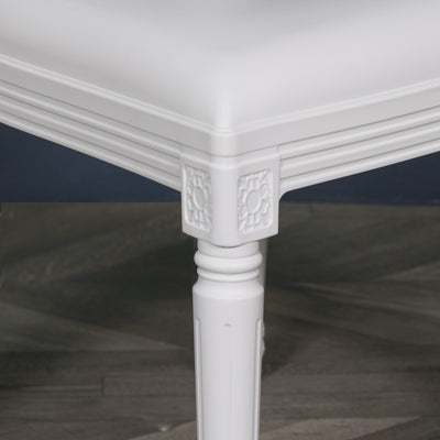 Pura Interiors Louis Dining Chair | White