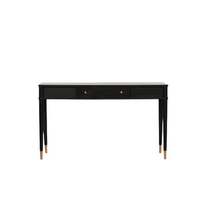 Pura Interiors Toulouse Handcrafted Console Table 141cm | Black