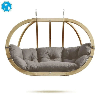 Globo Royal 2-Seater Outdoor Hanging Chair