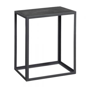 Industrial Style Grafton Side Table | Black