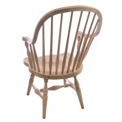 High-Back Vintage Style Windsor Chair