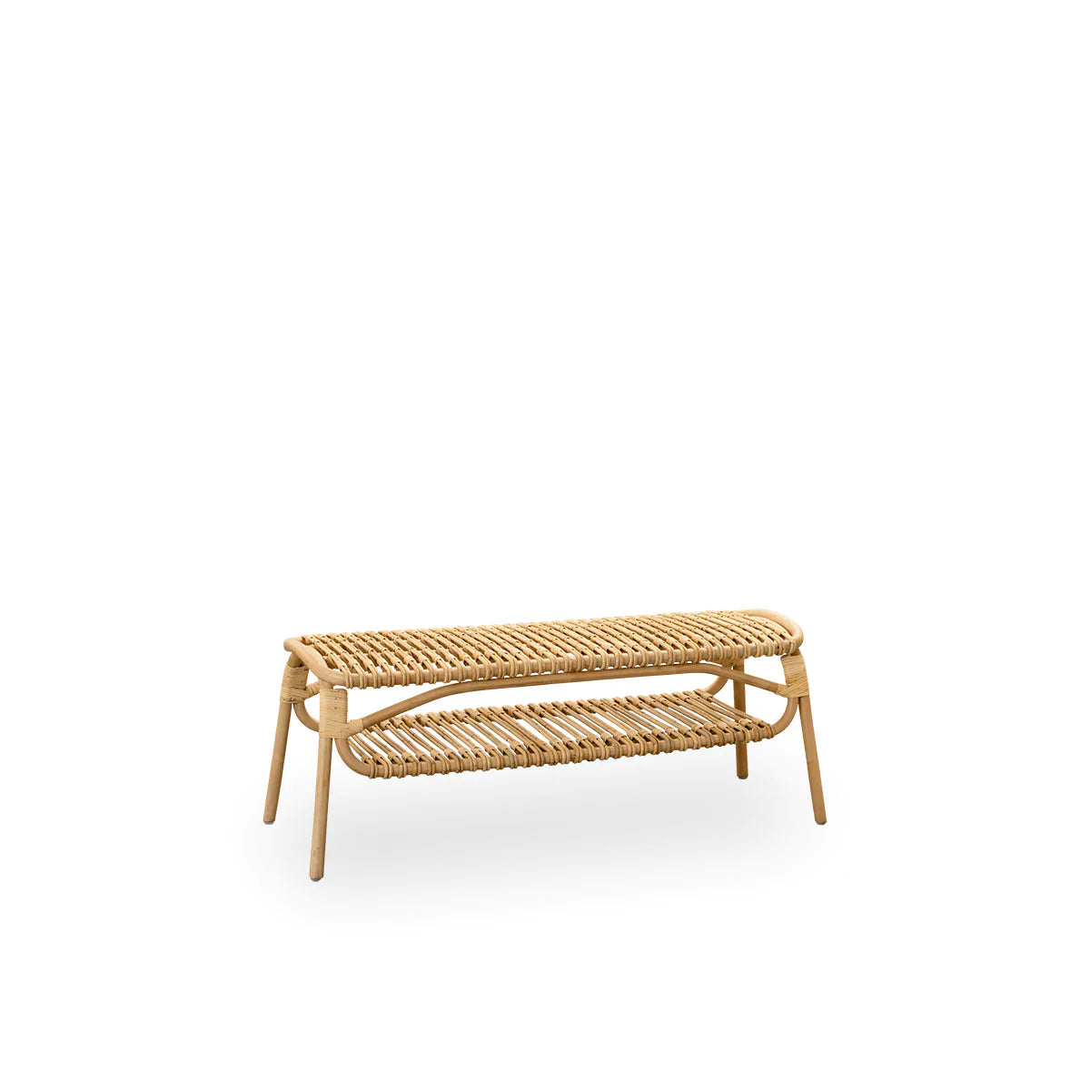 Cane seat bench deals