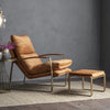 Jagger Luxury Suede Lounge Chair