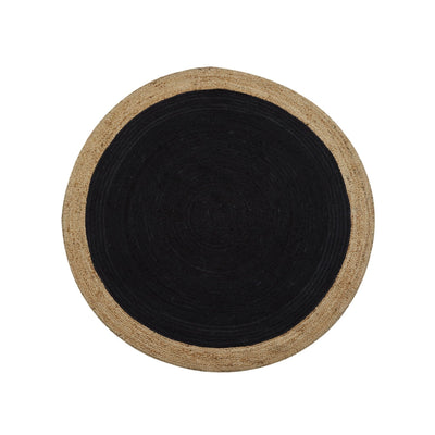 Jaipur Handspun Two-Tone Jute Rug | Round