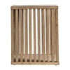 Takumi Mindi Wood Slatted Side Table | Natural