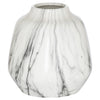 Marble Effect Ceramic Olpe Vase