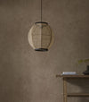 Natural Linen Pendant Light Shade | Cylinder or Round