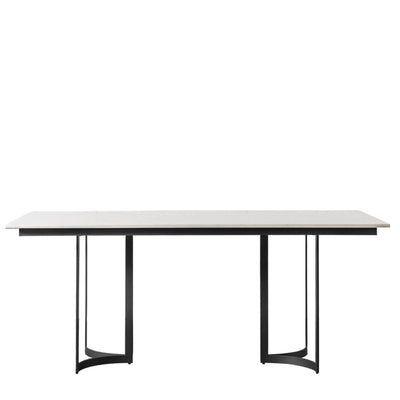 Olivia Marble Top Dining Table 180cm