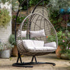 Freestanding 2-Seater Outdoor Hanging Chair