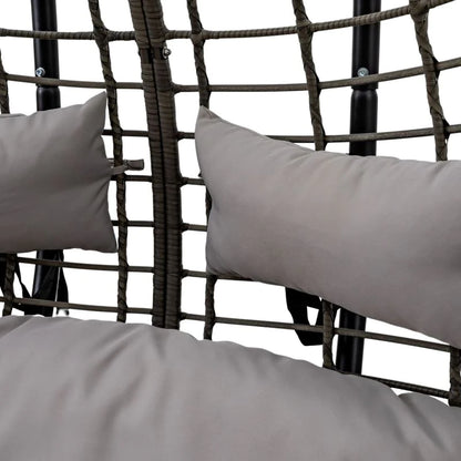 Freestanding 2-Seater Outdoor Hanging Chair