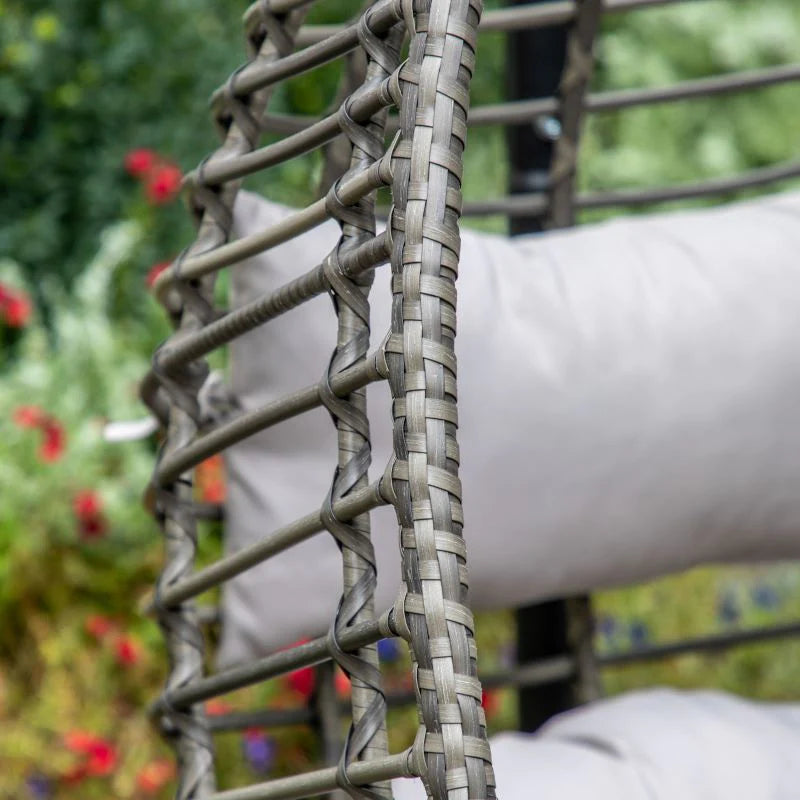Freestanding 2-Seater Outdoor Hanging Chair
