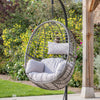 Freestanding Outdoor Hanging Egg Chair