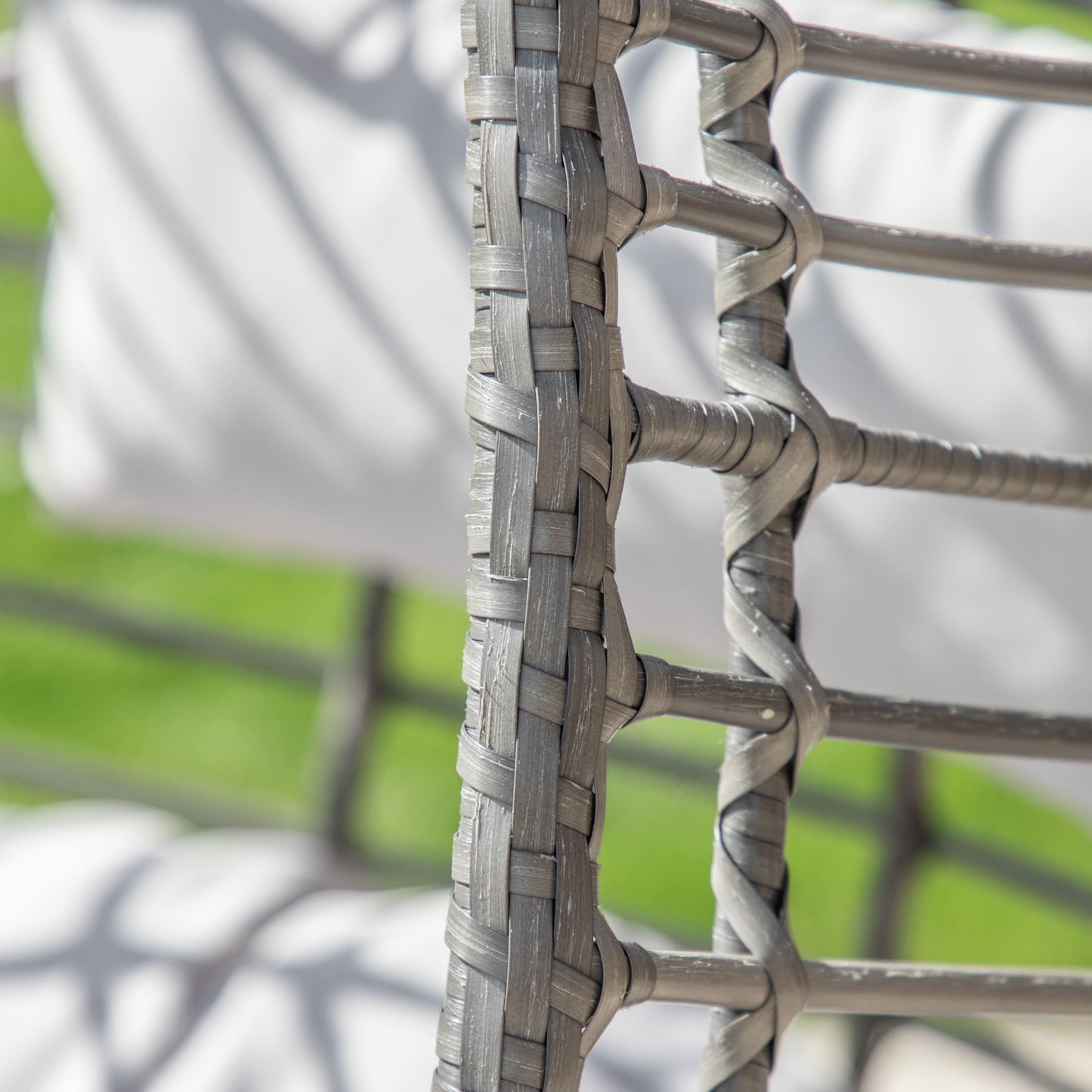 Freestanding Outdoor Hanging Egg Chair