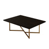 Overbury Rectangular Coffee Table | Brown