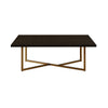 Overbury Rectangular Coffee Table | Brown