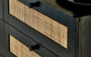 Reese Scandi-Industrial 6-Drawer Double Dresser 120cm
