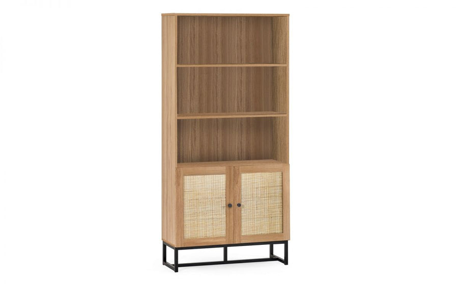 Reese Scandi-Industrial Tall Storage Cabinet