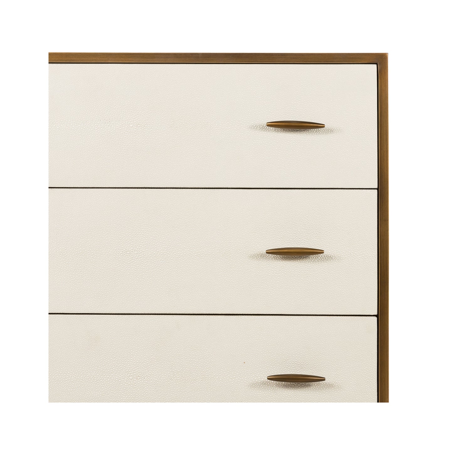 Hampton Chest of Drawers in Faux Shagreen