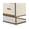 Hampton Chest of Drawers in Faux Shagreen