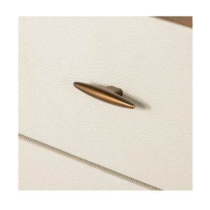 Hampton Chest of Drawers in Faux Shagreen